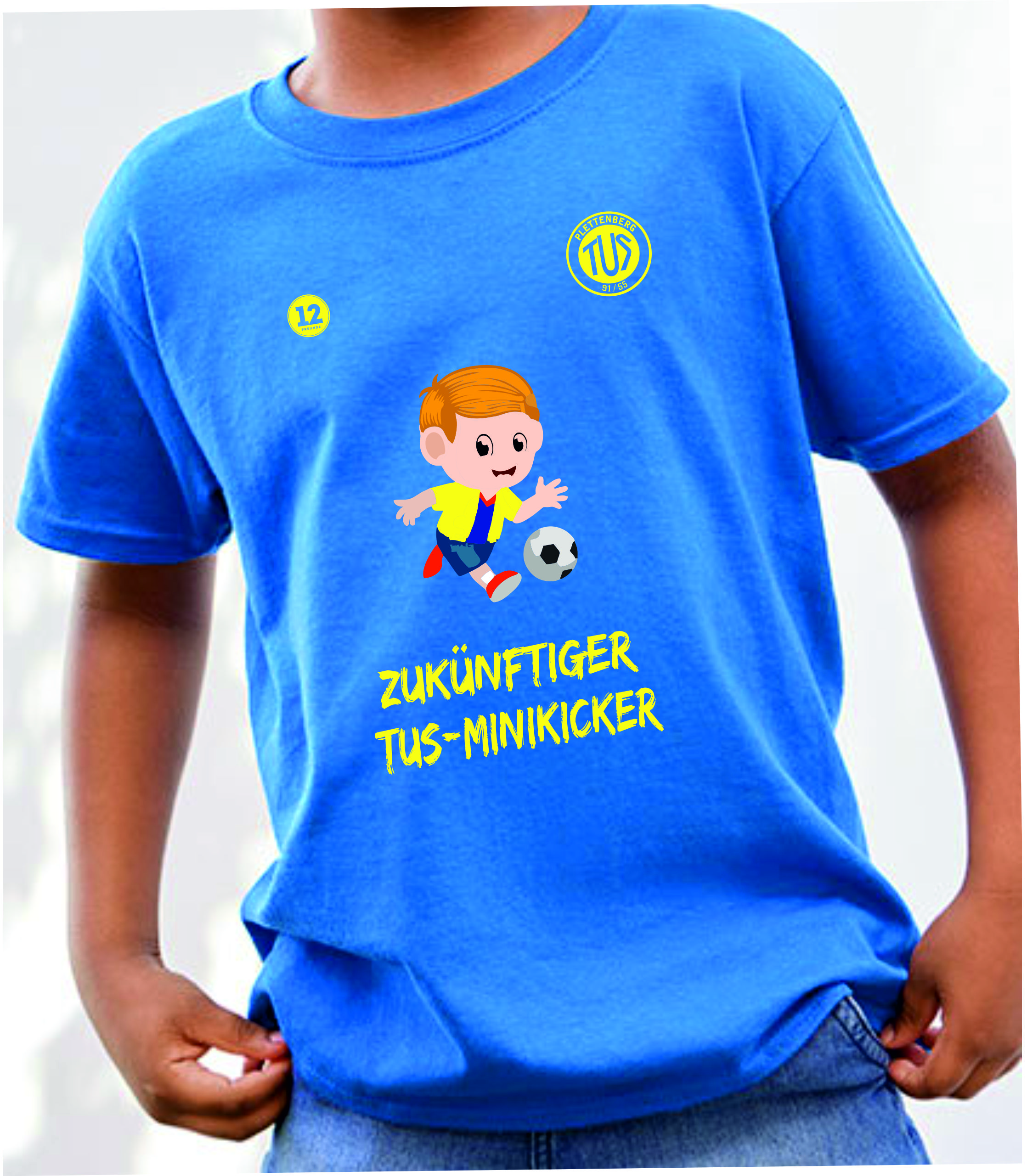 B&C Kinder T-Shirt Exact 190 Minikickers TuS Plettenberg