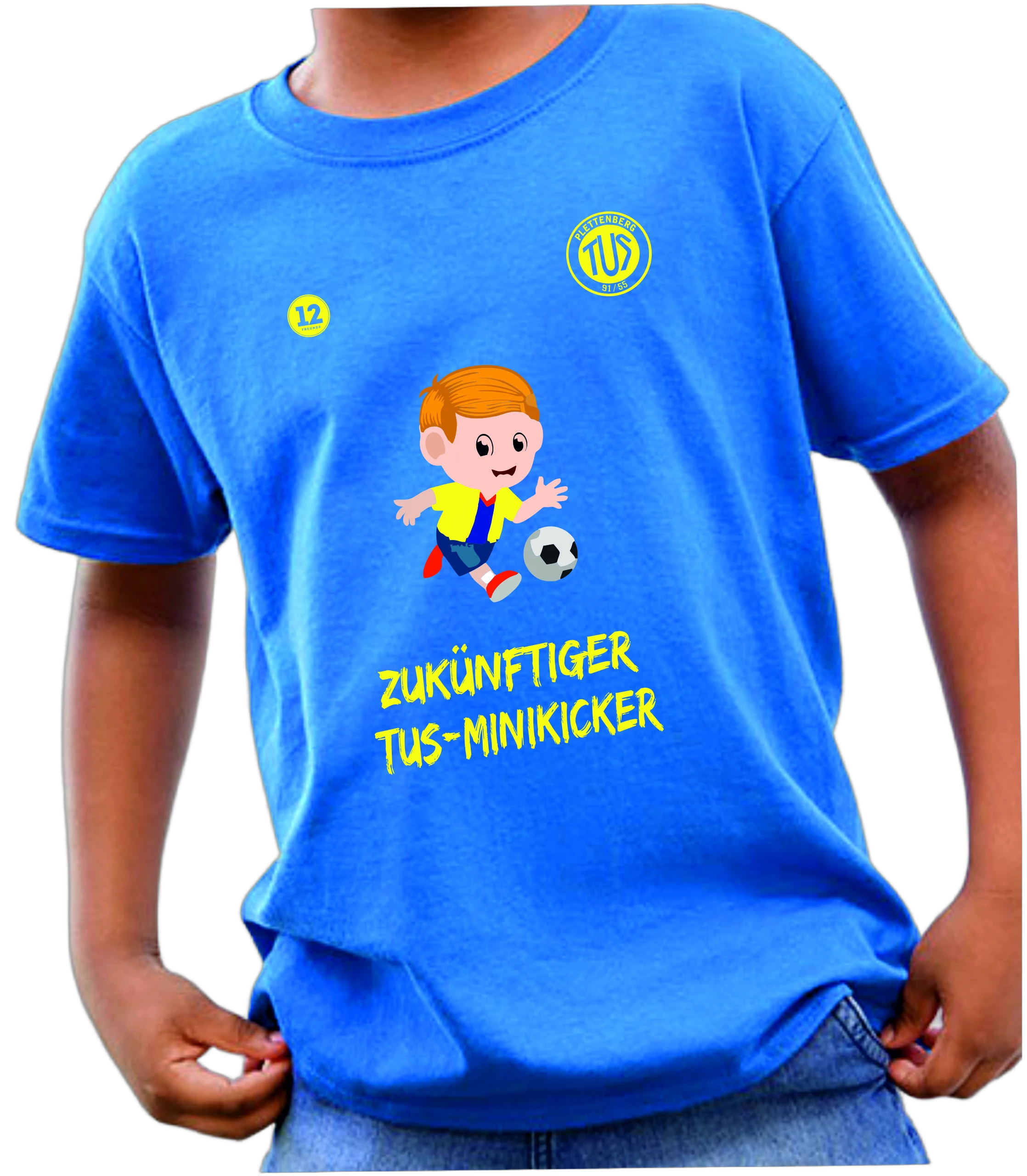 B&C Kinder T-Shirt Exact 190 Minikickers TuS Plettenberg