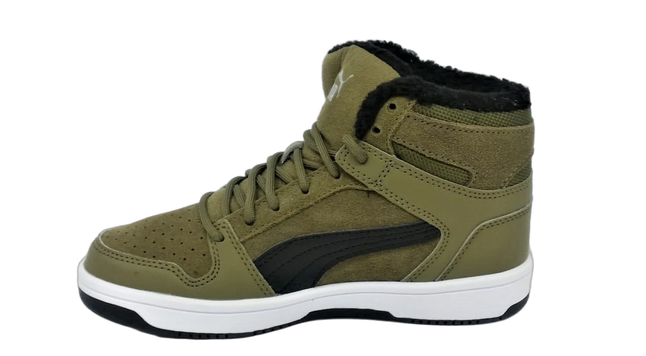 PUMA Kinder 370497 02 Rebound Layup Fur SD Jr