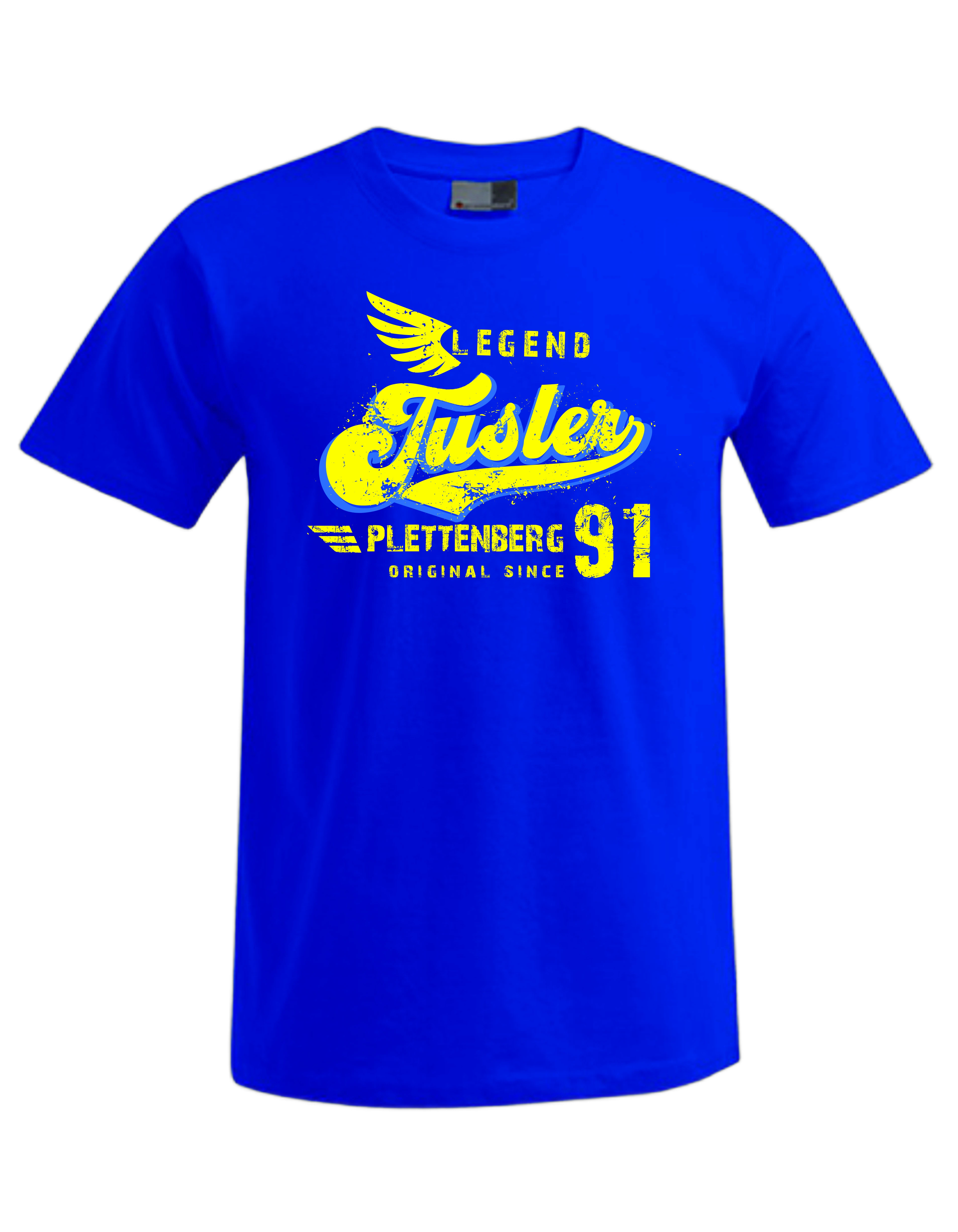 Promodoro Herren/Kinder 3099/399 T-SHIRT TUSLER LEGENDS TUS PLETTENBERG
