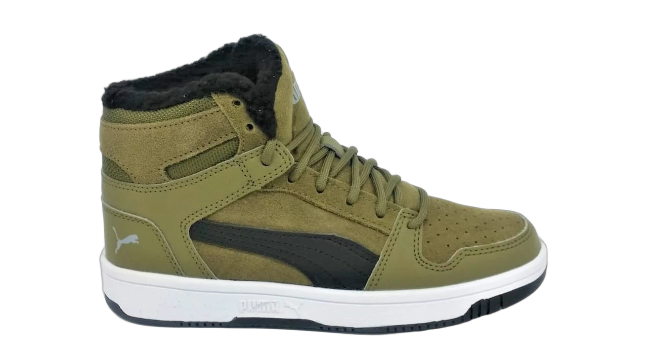 PUMA Kinder 370497 02 Rebound Layup Fur SD Jr